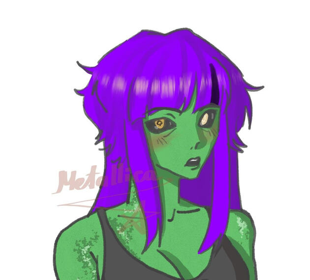 Portrait (flat color) 3$